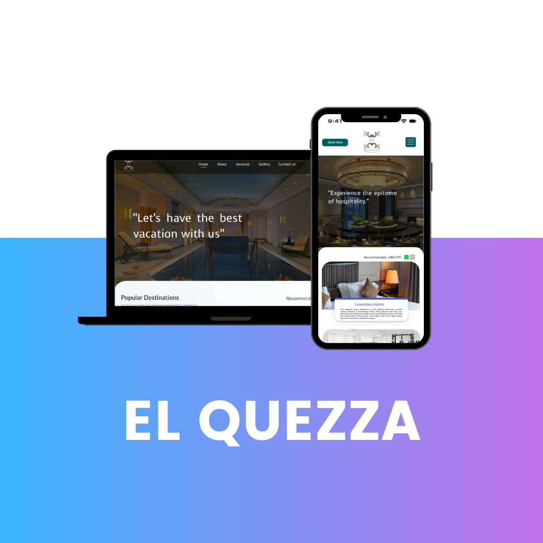 El Quezza Hotel Website Design